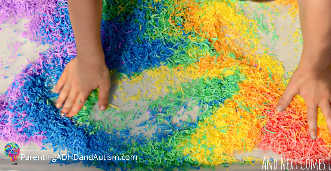 100+ Calming Sensory Activities You Can DIY at Home for Kids with ADHD, autism, SPD