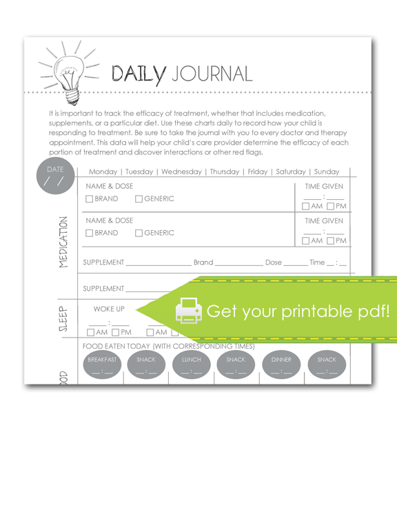 Daily Journal Form